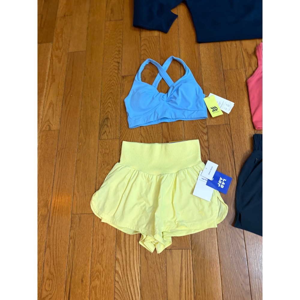 All in Motion JoyLab Women Activewear Bundle 5pc Navy Blue Pink Yellow Small NWT - Picture 3 of 7